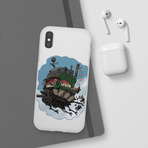 Howl's Moving Castle Series - Howl’s Moving Castle Classic Color iPhone Cases-Accessories, Howl's Moving Castle, Howl's Moving Castle Series, Phone Case