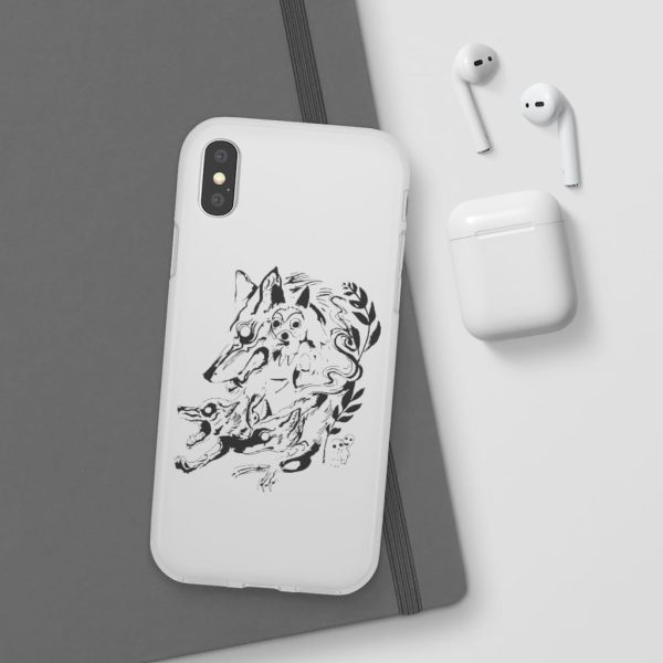 Watch Princess Mononoke - Princess Mononoke and The Wolf Creative Art iPhone Cases-Accessories, Phone Case, princess mononoke, Watch Princess Mononoke