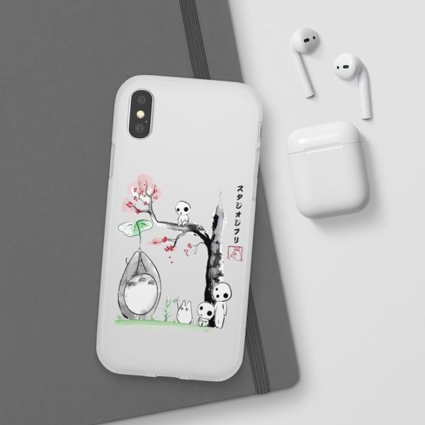 Stuffed Totoro - Totoro and the Tree Spirits iPhone Cases-Accessories, My Neighbor Totoro, Phone Case, Stuffed Totoro