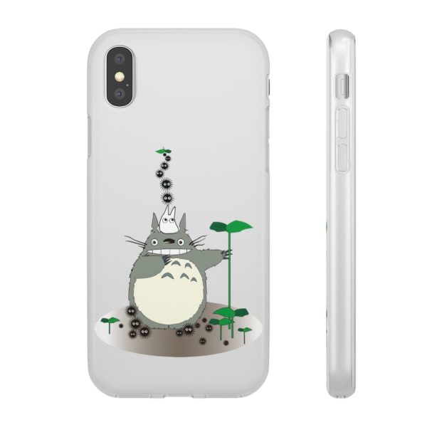 My Totoro - Totoro and the Sootballs iPhone Cases-Accessories, My Neighbor Totoro, My Totoro, Phone Case