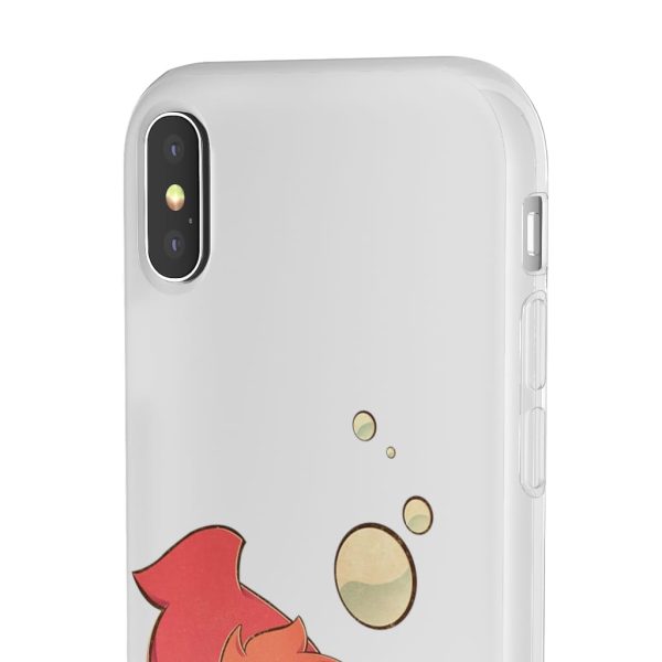 Studio Ghibli Icons Ponyo - Ponyo Chibi iPhone Cases-Accessories, Phone Case, ponyo, Studio Ghibli Icons Ponyo