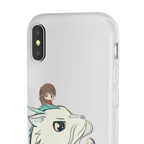 Haku Spirited Away - Spirited Aways Chibi iPhone Cases-Accessories, Haku Spirited Away, Kamaji Spirited Away, Phone Case, Spirited Away, Spirited Away English Cast