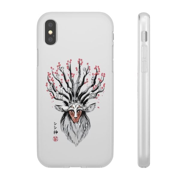 Princess Mononoke Wolf - Princess Mononoke – Shishigami and Sakura iPhone Cases-Accessories, Phone Case, princess mononoke, Princess Mononoke Wolf