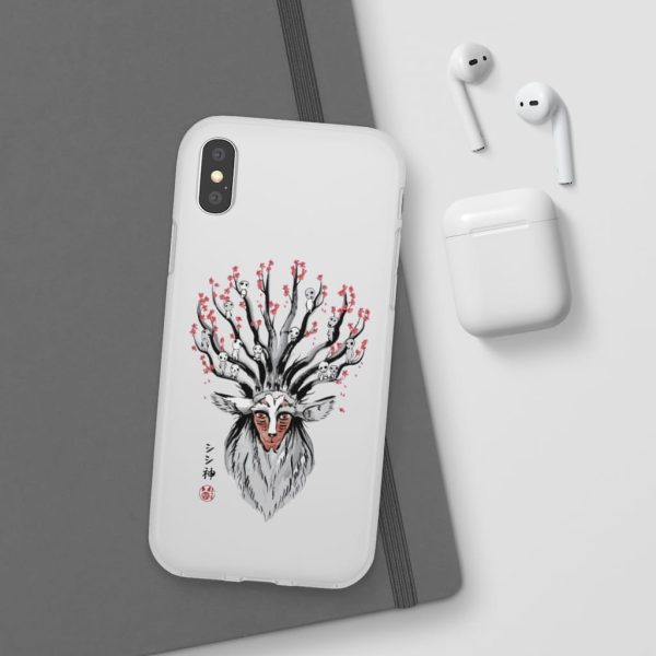 Princess Mononoke Wolf - Princess Mononoke – Shishigami and Sakura iPhone Cases-Accessories, Phone Case, princess mononoke, Princess Mononoke Wolf