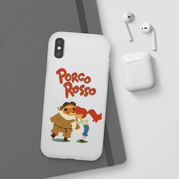 Porco Rosso – The Kiss iPhone Cases-Accessories, Phone Case, porco rosso