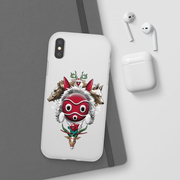 Princess Mononoke San - Princess Mononoke – The Forest Protectors iPhone Cases-Accessories, Phone Case, princess mononoke, Princess Mononoke San