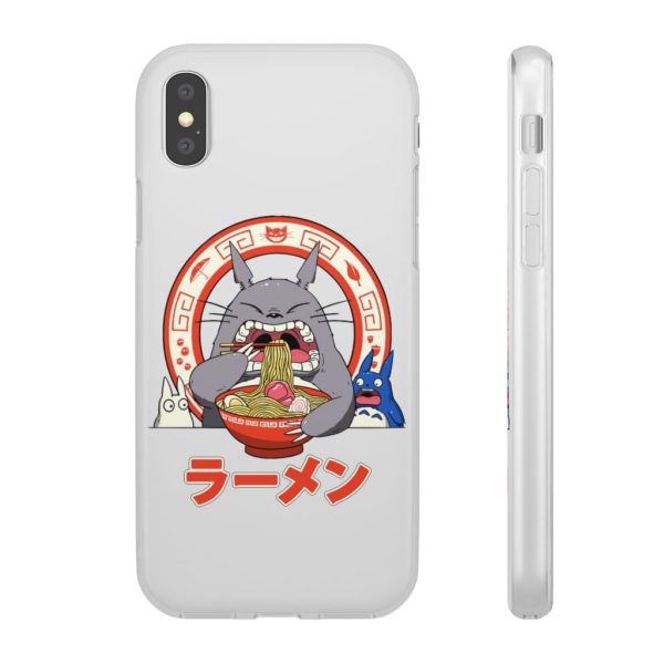 Totoro Backpack - Totoro Ramen iPhone Cases-Accessories, My Neighbor Totoro, Phone Case, Totoro Backpack