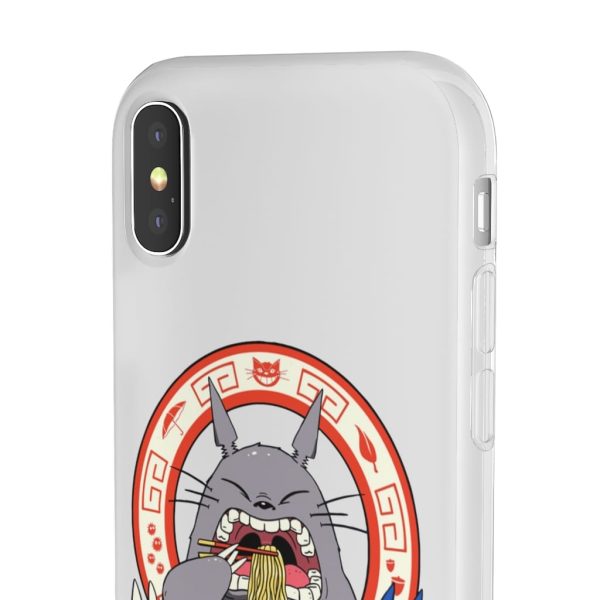 Totoro Backpack - Totoro Ramen iPhone Cases-Accessories, My Neighbor Totoro, Phone Case, Totoro Backpack