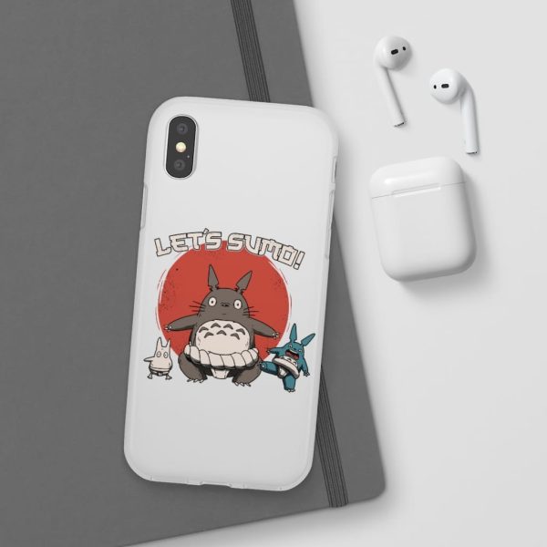 What Animal Is Totoro - Totoro Let’s Sumo iPhone Cases-Accessories, My Neighbor Totoro, Phone Case, What Animal Is Totoro