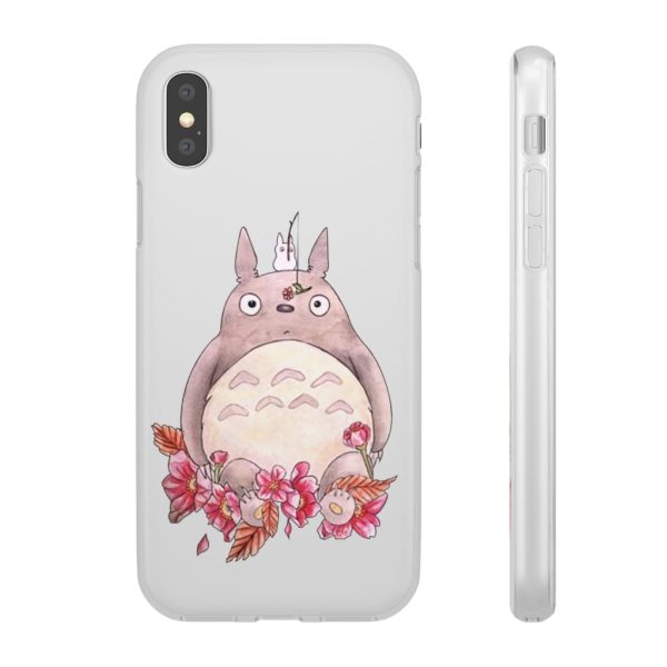 Totoro Drawing - Totoro – flower fishing iPhone Cases-Accessories, My Neighbor Totoro, Phone Case, Totoro Drawing