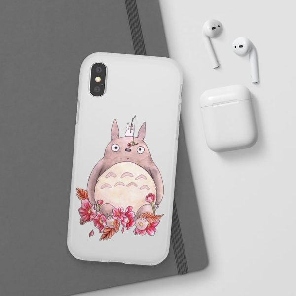 Totoro Drawing - Totoro – flower fishing iPhone Cases-Accessories, My Neighbor Totoro, Phone Case, Totoro Drawing