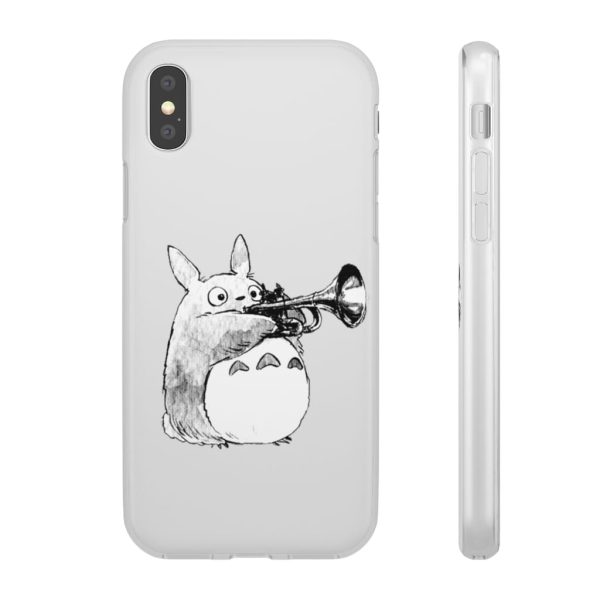 Mei My Neighbor Totoro - Totoro and the Trumpet iPhone Cases-Accessories, Mei My Neighbor Totoro, My Neighbor Totoro, Phone Case