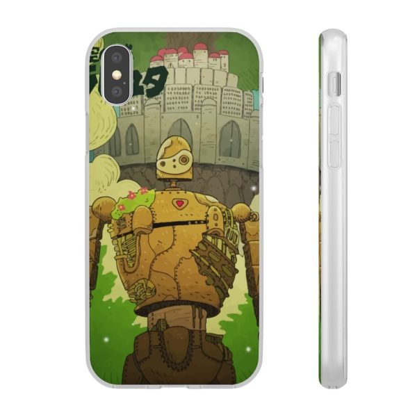 Laputa Castle In The Sky English Cast - Laputa Castle in the Sky Robot Warrior iPhone Cases-Accessories, Laputa Castle In The Sky English Cast, Laputa: Castle in the Sky, Phone Case