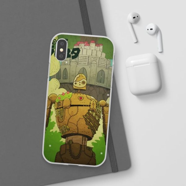 Laputa Castle In The Sky English Cast - Laputa Castle in the Sky Robot Warrior iPhone Cases-Accessories, Laputa Castle In The Sky English Cast, Laputa: Castle in the Sky, Phone Case