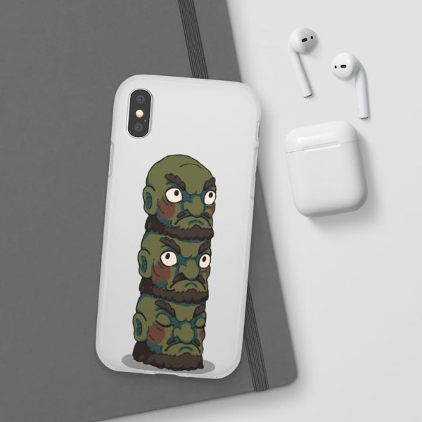 Spirited Away Showtimes - Spirited Away – Yubaba Kashira 3 Heads iPhone Cases-Accessories, Phone Case, Spirited Away, Spirited Away Showtimes