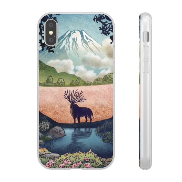 Princess Mononoke Princess - Princess Mononoke – Shishigami Day Time Landscape iPhone Cases-Accessories, Phone Case, princess mononoke, Princess Mononoke Princess