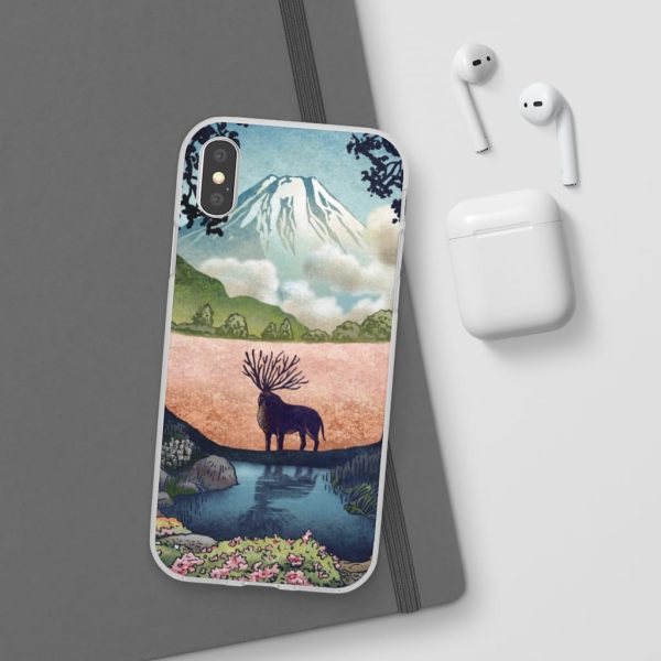 Princess Mononoke Princess - Princess Mononoke – Shishigami Day Time Landscape iPhone Cases-Accessories, Phone Case, princess mononoke, Princess Mononoke Princess