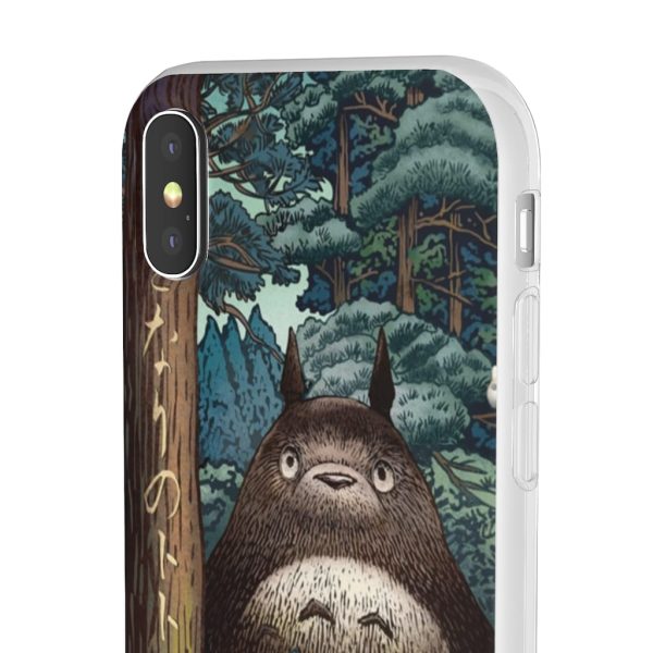 Blue Totoro - My Neighbor Totoro Forest Spirit iPhone Cases-Accessories, Blue Totoro, My Neighbor Totoro, Phone Case