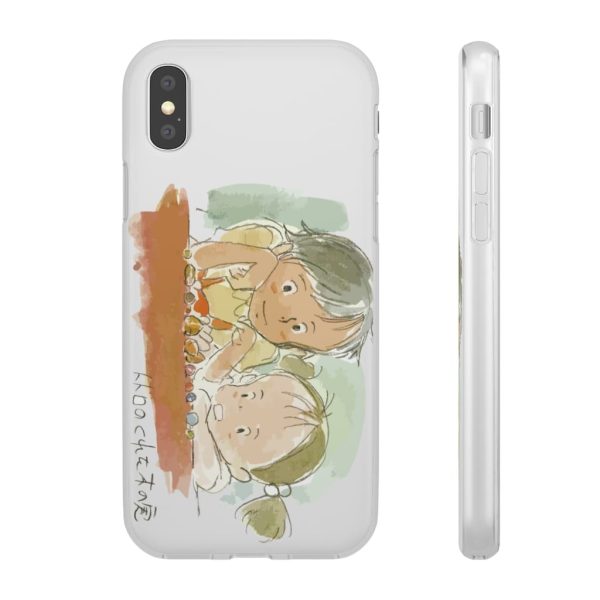 My Neighbor Totoro Japanese - My Neighbor Totoro – Mei & Satsuki Water Color iPhone Cases-Accessories, My Neighbor Totoro, My Neighbor Totoro Japanese, Phone Case