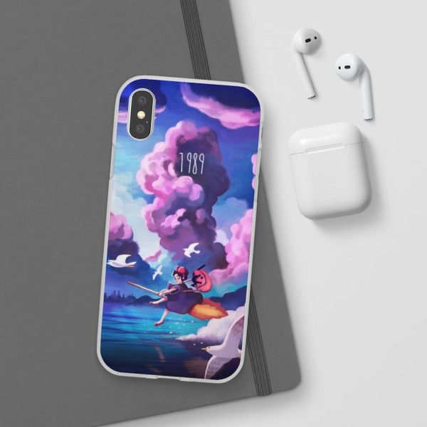 Movie Kiki's Delivery Service - Kiki’s Delivery service 1989 Illustration iPhone Cases-Accessories, Kiki's Delivery Service, Movie Kiki's Delivery Service, Phone Case