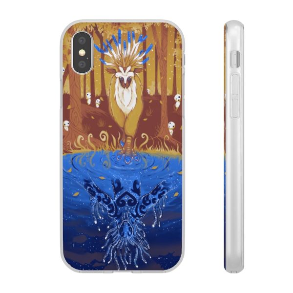 Watch Princess Mononoke - Princess Mononoke Shishigami Day and Night time iPhone Cases-Accessories, Phone Case, princess mononoke, Watch Princess Mononoke