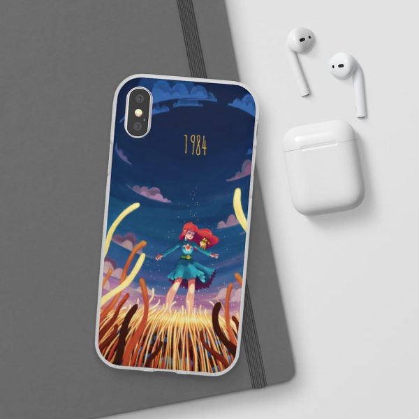 Nausicaa 1984 Illustration iPhone Cases-Accessories, Phone Case