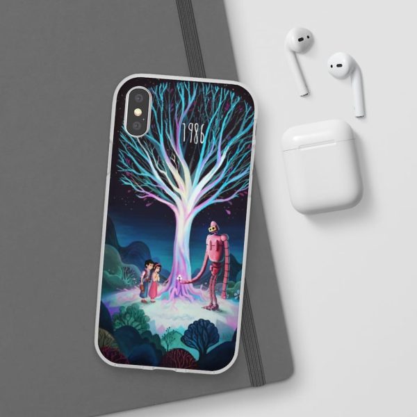 Laputa Castle In The Sky English Cast - Laputa: Castle in The Sky 1986 Illustration iPhone Cases-Accessories, Laputa Castle In The Sky English Cast, Laputa: Castle in the Sky, Phone Case