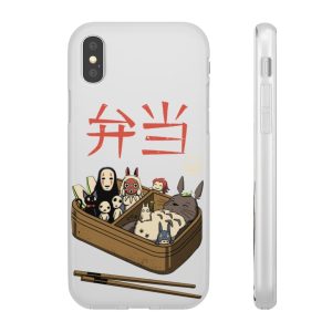 Totoro Sun Shade Cat Bus - Ghibli Bento iPhone Cases-Accessories, My Neighbor Totoro, Phone Case, Spirited Away, Totoro Sun Shade Cat Bus