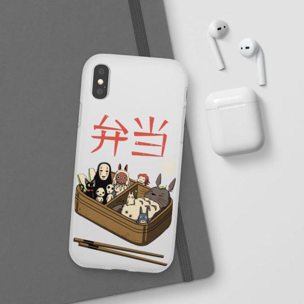 Totoro Sun Shade Cat Bus - Ghibli Bento iPhone Cases-Accessories, My Neighbor Totoro, Phone Case, Spirited Away, Totoro Sun Shade Cat Bus