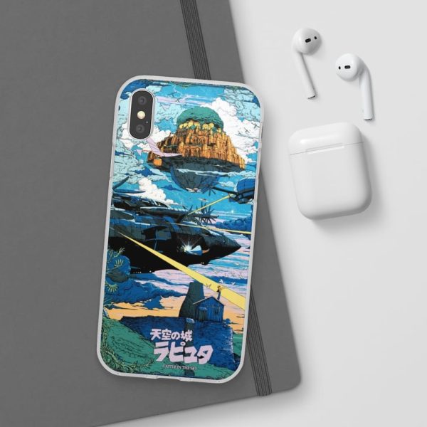 Laputa Castle In The Sky - Laputa: Castle In The Sky – War iPhone Cases-Accessories, Laputa: Castle in the Sky, Phone Case