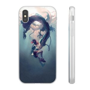 Spirited Away Trailer - Spirited Away – Chihiro and Haku under the Water iPhone Cases-Accessories, Phone Case, Spirited Away, Spirited Away Trailer