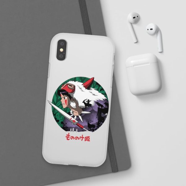 Where To Watch Princess Mononoke - Princess Mononoke’s Journey iPhone Cases-Accessories, Phone Case, princess mononoke, Where To Watch Princess Mononoke