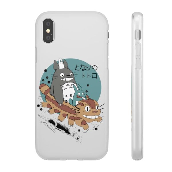 My Totoro - Totoro Riding Catbus iPhone Cases-Accessories, My Neighbor Totoro, My Totoro, Phone Case