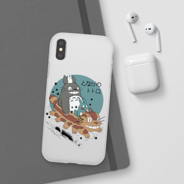 My Totoro - Totoro Riding Catbus iPhone Cases-Accessories, My Neighbor Totoro, My Totoro, Phone Case