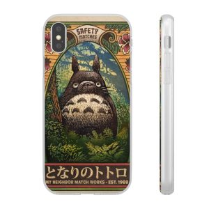 Totoro Movie - My Neighbor Totoro Safety Matches 1988 iPhone Cases-Accessories, My Neighbor Totoro, Phone Case, Totoro Movie