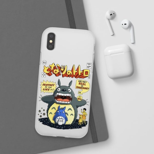 Satsuki Totoro - My Neighbor Totoro Fantasy as You Like iPhone Cases-Accessories, My Neighbor Totoro, Phone Case, Satsuki Totoro