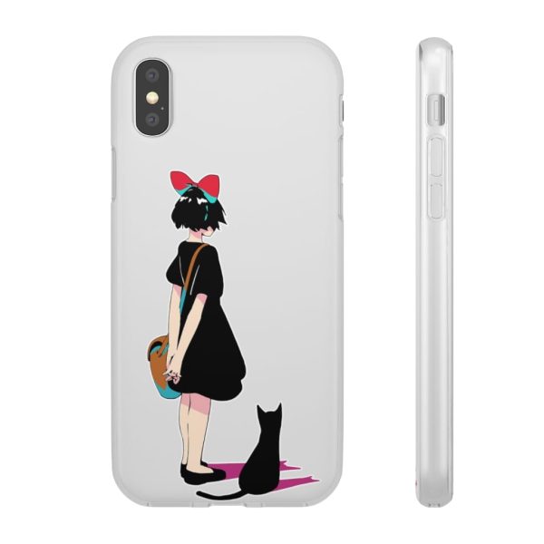 Kiki's Delivery Service Cosplay - Kiki and Jiji Color Art iPhone Cases-Accessories, Kiki's Delivery Service, Kiki's Delivery Service Cosplay, Phone Case