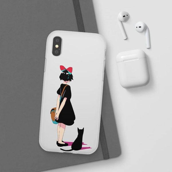 Kiki's Delivery Service Cosplay - Kiki and Jiji Color Art iPhone Cases-Accessories, Kiki's Delivery Service, Kiki's Delivery Service Cosplay, Phone Case