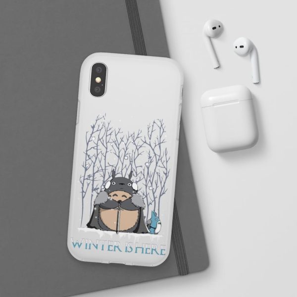 Totoro Poster - Totoro Game of Throne Winter is Here iPhone Cases-Accessories, My Neighbor Totoro, Phone Case, Totoro Poster