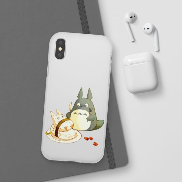 My Neighbor Totoro Characters - Totoro Sushi iPhone Cases-Accessories, My Neighbor Totoro, My Neighbor Totoro Characters, Phone Case