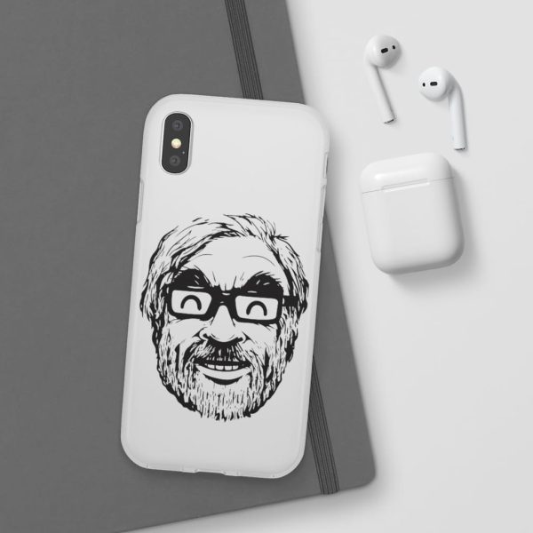 Ghibli Studio – Hayao Miyazaki Portrait iPhone Cases-Accessories, Phone Case