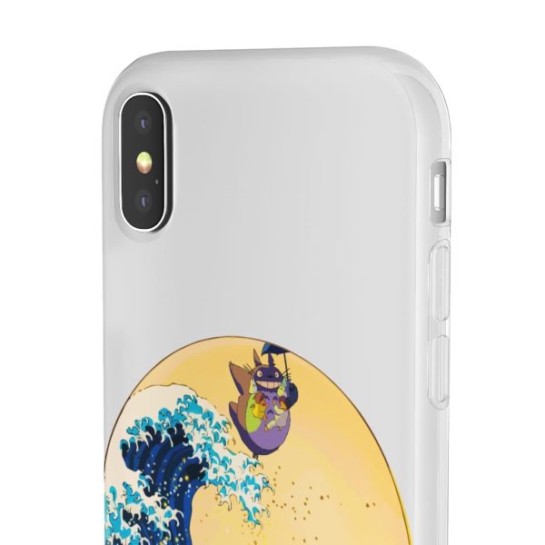 Totoro Anime - Totoro On The Waves iPhone Cases-Accessories, My Neighbor Totoro, Phone Case, Totoro Anime