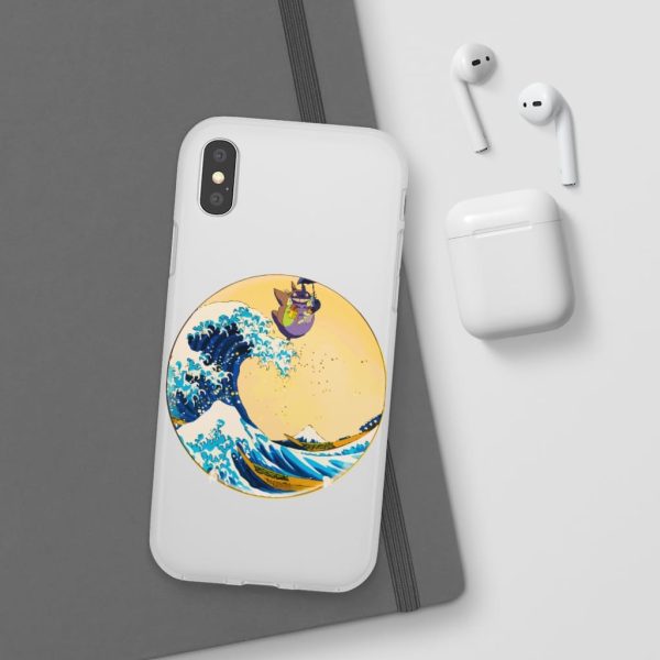 Totoro Anime - Totoro On The Waves iPhone Cases-Accessories, My Neighbor Totoro, Phone Case, Totoro Anime