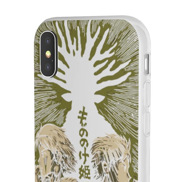 San Princess Mononoke - Princess Mononoke – San and Ashitaka iPhone Cases-Accessories, Phone Case, princess mononoke, San Princess Mononoke