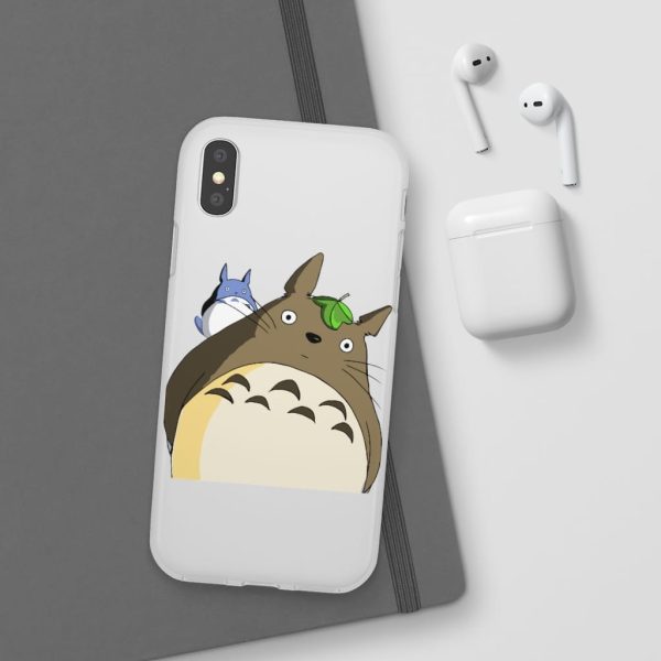 Totoro Plushie - The Curious Totoro iPhone Cases-Accessories, My Neighbor Totoro, Phone Case, Totoro Plushie