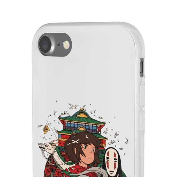 Spirited Away Poster - Spirited Away – Sen and Friends iPhone Cases-Accessories, kaonashi, no face, Phone Case, Spirited Away, Spirited Away Poster