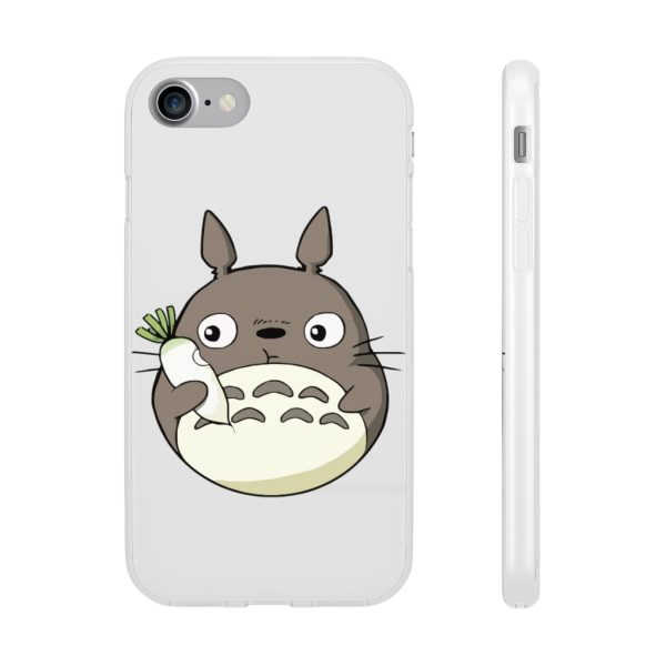 My Neighbor Totoro - Totoro Eating Turnip iPhone Cases-Accessories, My Neighbor Totoro, Phone Case