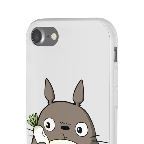 My Neighbor Totoro - Totoro Eating Turnip iPhone Cases-Accessories, My Neighbor Totoro, Phone Case