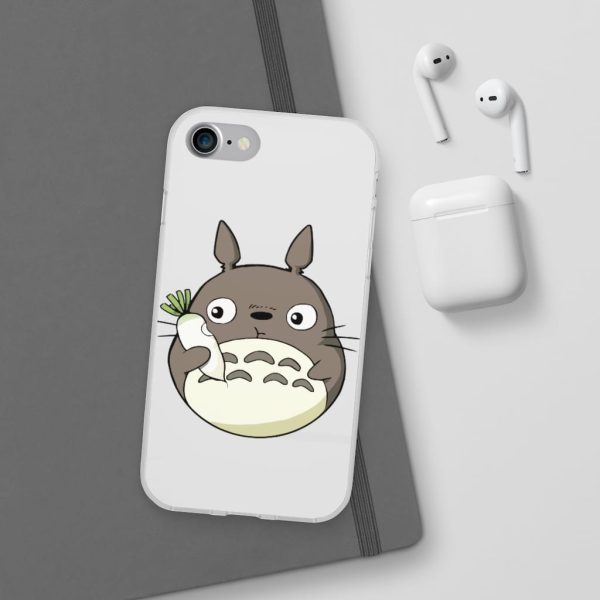 My Neighbor Totoro - Totoro Eating Turnip iPhone Cases-Accessories, My Neighbor Totoro, Phone Case