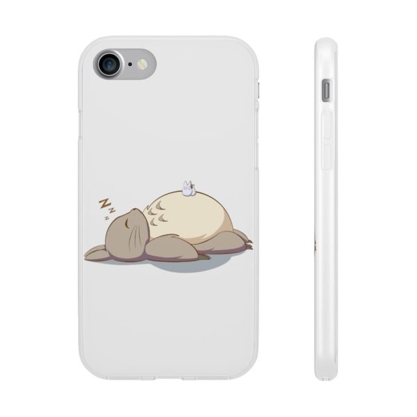 Satsuki Totoro - Sleeping Totoro iPhone Cases-Accessories, My Neighbor Totoro, Phone Case, Satsuki Totoro